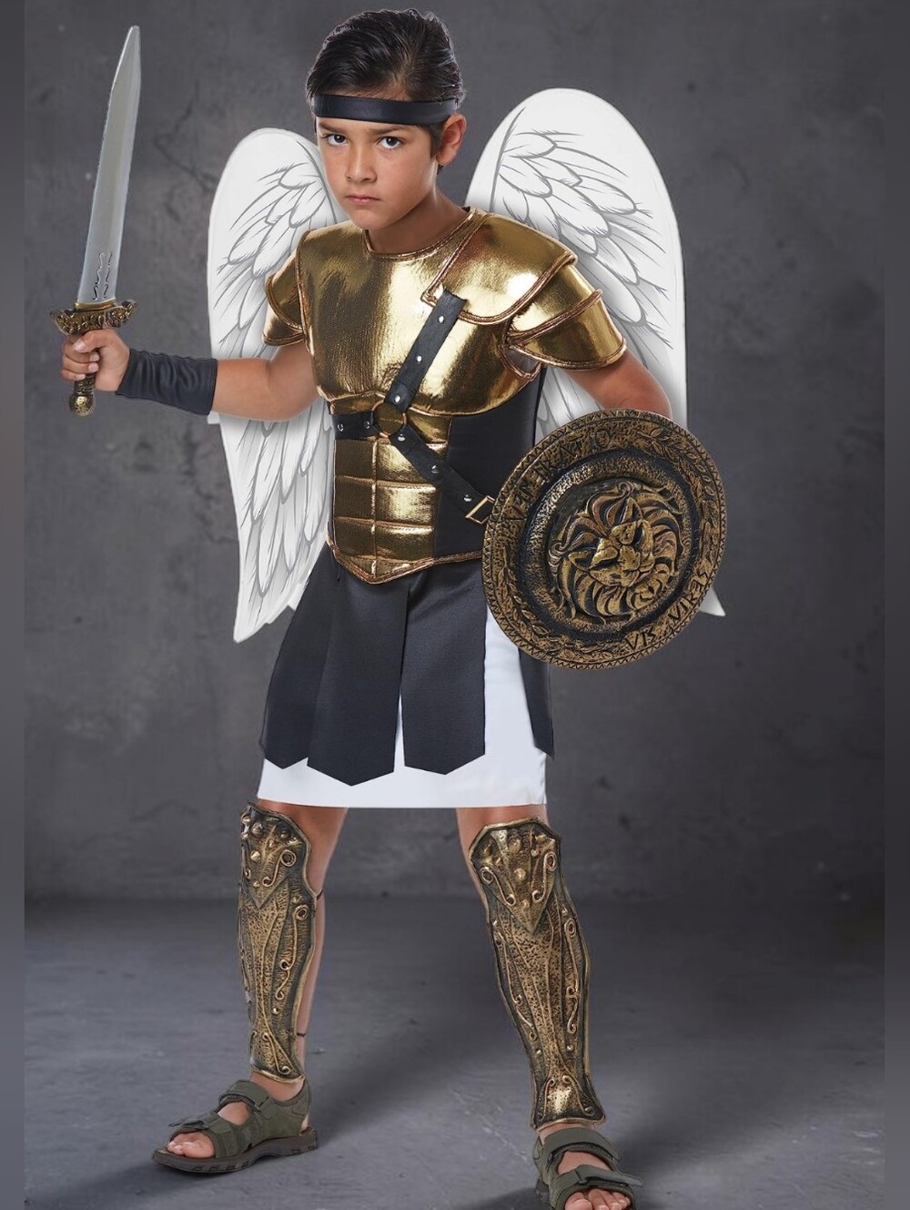 California Costumes Kid's Archangel Child Costume, S/M